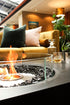 Ecosmart Fire Martini 50 Fire Pit Table - Natural Finish / Stainless Steel Burner - ESF.O.MTI.50.NA
